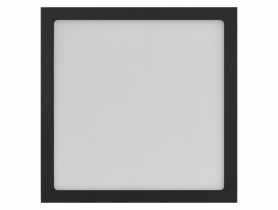 Panel LED natynkowy Nexxo, kwadrat, czarny, 12,5W, CCT EMOS