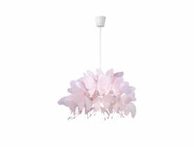 Lampa wisząca Farfalla 1 różowa LIGHT PRESTIGE