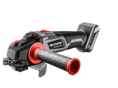 Zdjęcie: Szlifierka kątowa akumulatorowa Energy+ 18V, Li-Ion, tarcza 125mm, bez akumulatora GRAPHITE