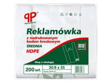 Zdjęcie: Reklamówki 30x8x55 cm - 200 szt. z nadrukiem SARANTIS