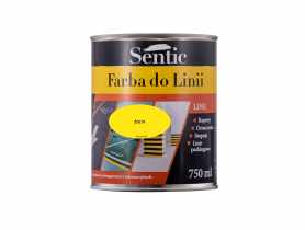 Farba do linii 750 ml żółta SENTIC