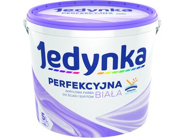 Zdjęcie: Farba do ścian i sufitów Perfekcyjna Biel 5 L JEDYNKA