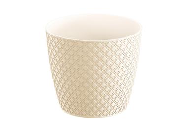 Zdjęcie: Doniczka Orient krem 16 cm PROSPERPLAST