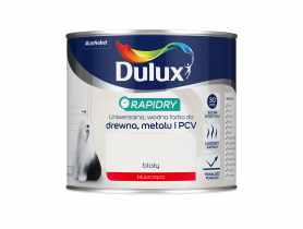 Farba do drewna, metalu i PCV Rapidry 0,4 L błyszczący biały DULUX