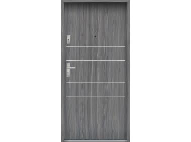Zdjęcie: Drzwi wejściowe do mieszkań Bastion A-30 Mokka 80 cm prawe ODP KR CENTER
