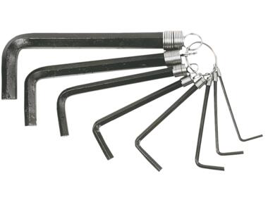 Zdjęcie: Klucze sześciokątne 2.0-10 mm, zestaw 8 sztuk TOP TOOLS