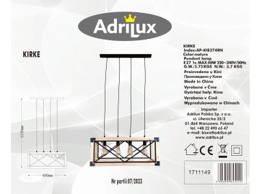 Zdjęcie: Kinkiet Kirke ADRILUX
