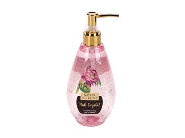 Zdjęcie: Mydło w płynie z dozownikiem 530 ml pink crystal SAVON DE LUXE