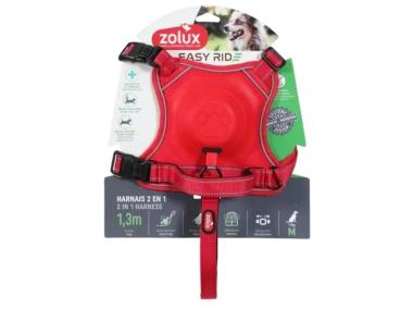 Zdjęcie: Szelki dla psa ze smyczą automatyczną Easyride M 41-57 cm ZOLUX