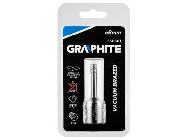 Zdjęcie: Otwornica diamentowa 8 mm x M14 GRAPHITE