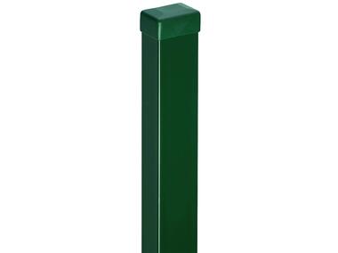 Zdjęcie: Słup gładki 60x40x1,2 mm - 2,7 m ocynk + ral6005 POLBRAM