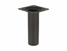 Noga meblowa okrągła 10 cm czarna METRO
