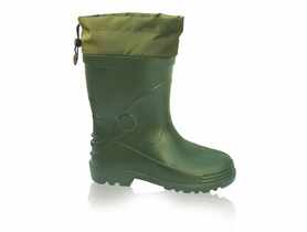 Kalosze męskie Wader 892 rozmiar 45 zielony z kołnierzem LEMIGO