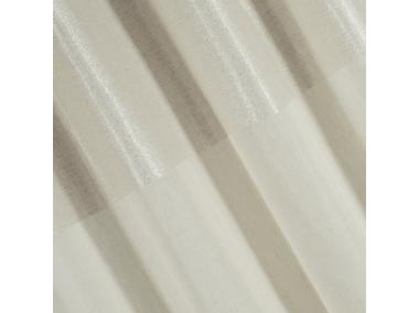 Zdjęcie: Zasłona Selma 140x250 cm naturalno-srebrna na przelotkach EUROFIRANY