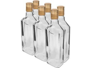 Zdjęcie: Butelka Ratuszowa 500 ml z zakrętką 6 szt. BROWIN