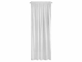Firana gotowa Roxi 140x270 cm biało-srebrna EUROFIRANY