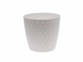 Doniczka Cristal 18 cm biały GARDEN LIFE
