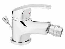 Bateria bidetowa stojąca Basic, chrom FERRO