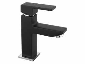 Bateria umywalkowa stojąca Zicco Black FERRO