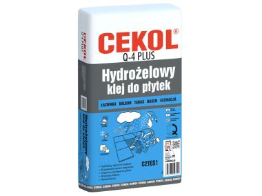 Zdjęcie: Klej do płytek Q-4 hydrożelowy 5 kg CEKOL