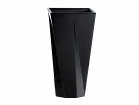 Doniczka Urbi Twist P czarny PROPERPLAST