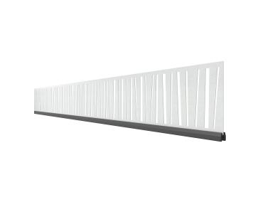 Zdjęcie: Płyta dekoracyjna Horizen Prime Modern 178x15 cm ral 7016S BETAFENCE