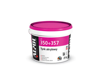 Zdjęcie: Tynk akrylowy baranek 1,0 mm niebarwiony 25 kg AT350 ALPOL