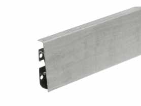 Listwa przypodłogowa PVC Hi Line Prestige 2,2x7,5 cm 2,50 m Goth Clear Mat CEZAR