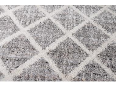 Zdjęcie: Dywan Bilbao Shaggy 80x150 cm romby antracytowy MULTI-DECOR
