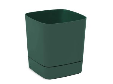 Zdjęcie: Donica z podstawką Clima 340x340 mm awokado LAMELA