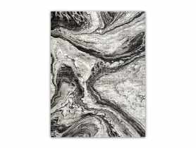 Dywan merry mr 284 szaro-czarny 160x220 cm SINDBAD
