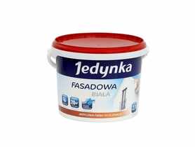 Farba fasadowa 2,7 L biała JEDYNKA