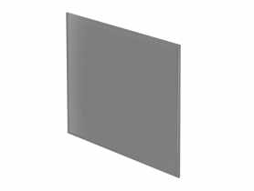 Panel Trax Glass 125 szary mat AWENTA