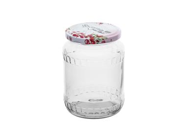 Zdjęcie: Komplet 6 słoików Spiżarnia Pani Domu 720 ml z zakrętką fi 82 6-zaczepową ALTOM DESIGN