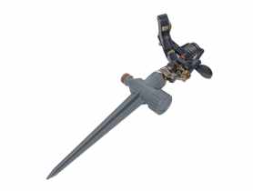 Zraszacz pulsacyjny White Line wbijany metalowy BRADAS