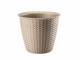 Osłonka doniczkowa Vicky 20 cm beżowa VERDENIA