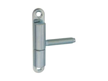 Zdjęcie: Zawias 15x50 mm przykręcany ocynk biały, 2 sztuki METRO