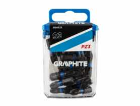 Bity udarowe PZ3 x 25 mm - 20 szt. GRAPHITE