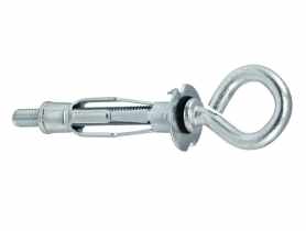 Kołek stalowy Molly z hakiem prostym MHO 4x32 mm  - 100 szt. WKRĘT-MET