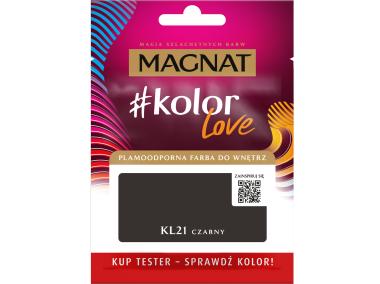 Zdjęcie: Farba kolorLove test KL21 czarny 25ml MAGNAT
