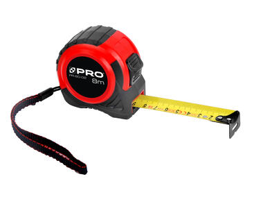 Zdjęcie: Miara zwijana PR-60-02, hamulec zaciskowy, 8 m - 25 mm PRO