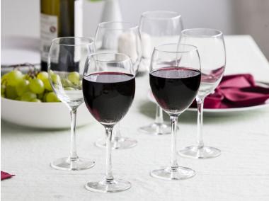Zdjęcie: KieliszkI na wino czerwone 330 ml - 6 szt. Diamond ALTOMDESIGN
