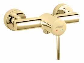 Bateria natryskowa Fiesta, bez natrysku, jasny złoty FERRO