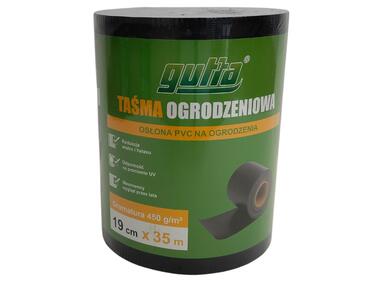 Zdjęcie: Taśma ogrodzeniowa PVC 450g/m2 antracyt GUTTA