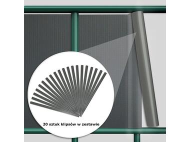 Zdjęcie: Taśma ogrodzeniowa PVC 450g/m2 antracyt GUTTA
