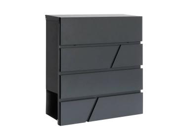 Zdjęcie: Skrzynka na listy Terra grafit METRO