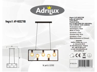 Zdjęcie: Kinkiet Negra 5 ADRILUX