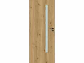 Drzwi wewnętrzne Notus dąb górski 80 cm prawe pokojowe WINDOOR