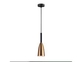 Lampa wisząca Solin 1 złota LIGHT PRESTIGE