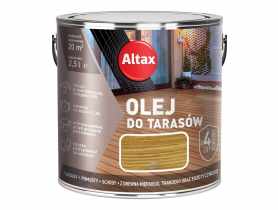 Olej do tarasu 2,5 L dąb ALTAX